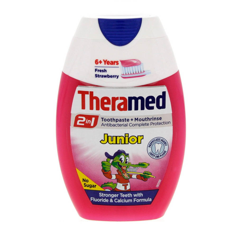 Theramed 2 In 1 Junior Toothpaste 75ml (Pack of 6) –