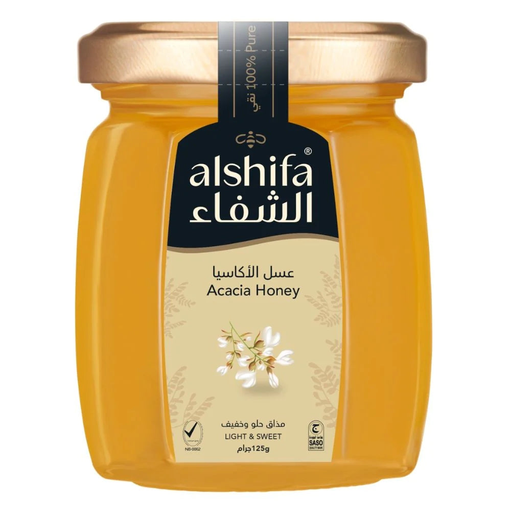 Al Shifa Acacia Honey 125g (Pack of 6) – Billjumla.com