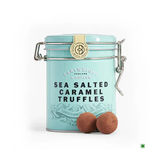 Cartwright & Butler Sea Salted Caramel Truff Tin 180g