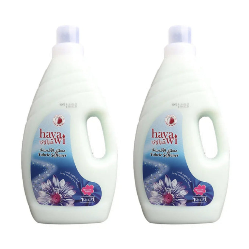 Hayawi Fabric Softener - Blue  1 ltr (Pack of 2)