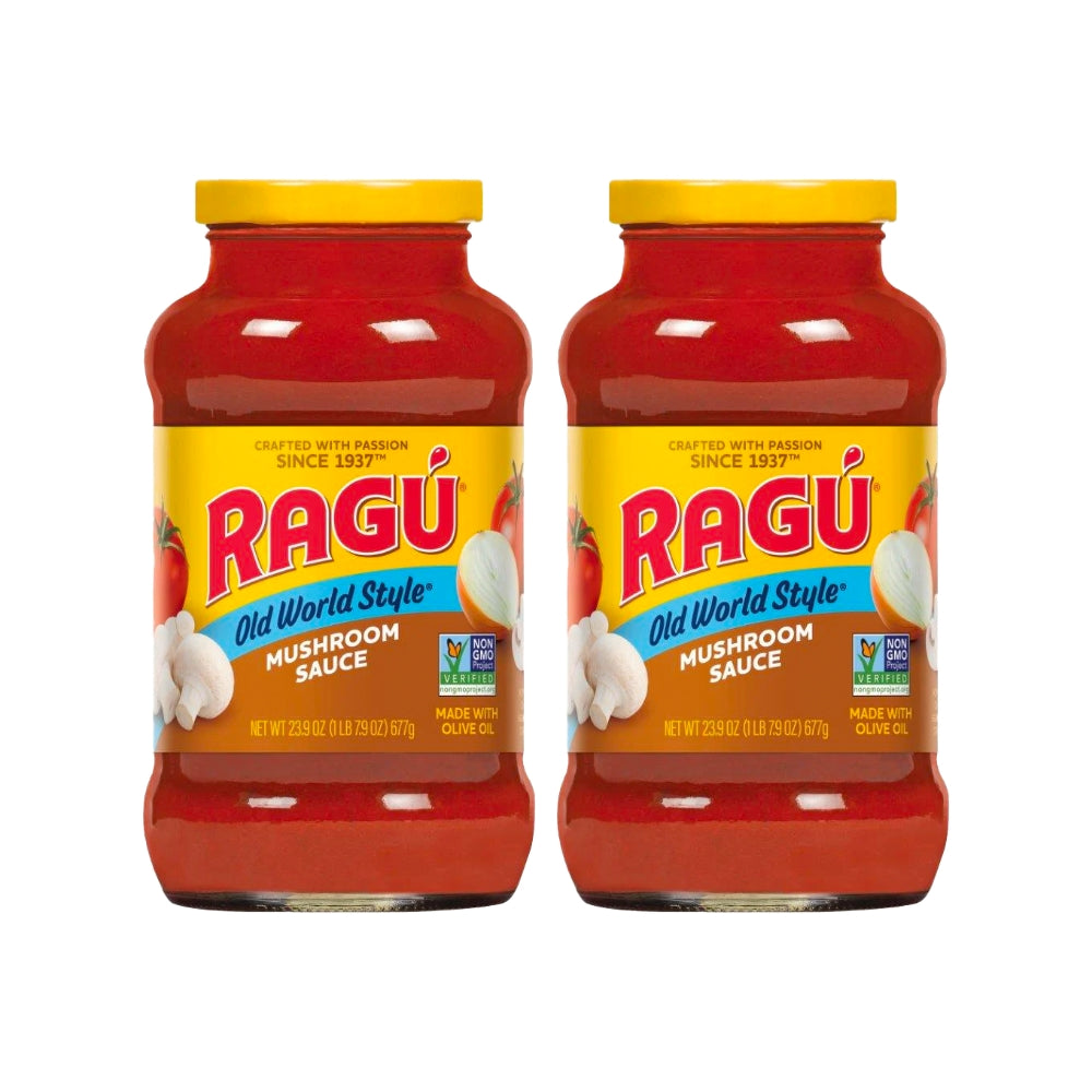 Ragu Mushroom Sauce 23 9 Oz 677g (Pack of 2)