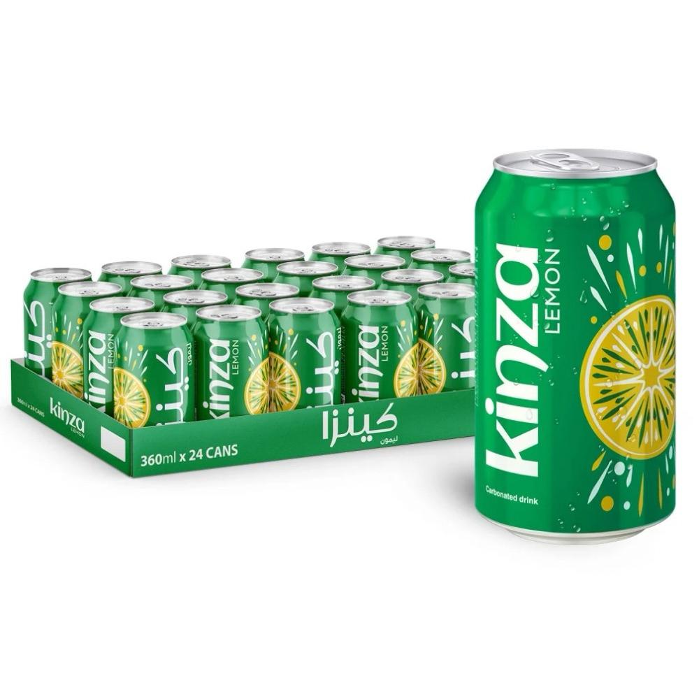 Kinza Lemon Can 360ml (Pack of 24 Pieces) – Billjumla.com