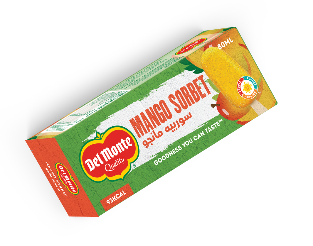 Del Monte Mango Sorbet 80ml (Pack of 3)