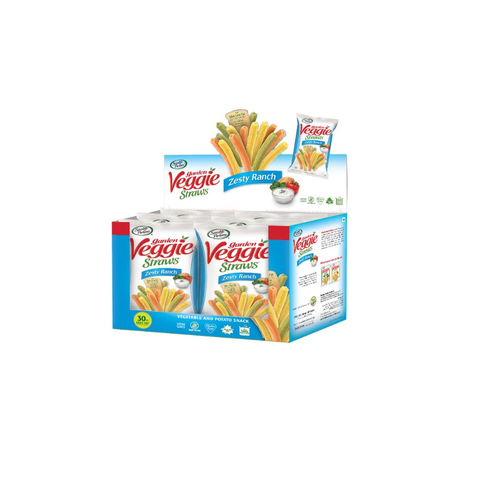 Sensible Portions Zesty Ranch Veggie Straws 30g - (Pack of 24) - Billjumla.com