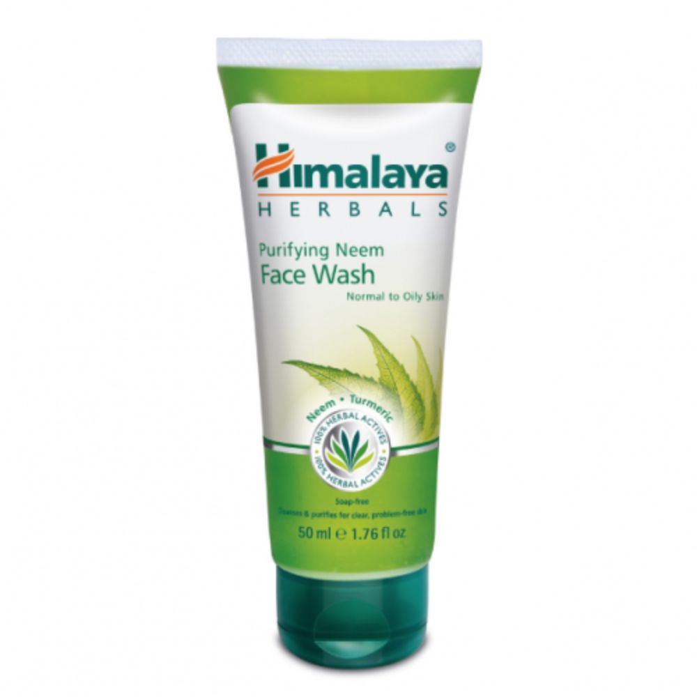 Himalaya Purifying Neem Face Wash  50ml  - (Pack of 6) - Billjumla.com