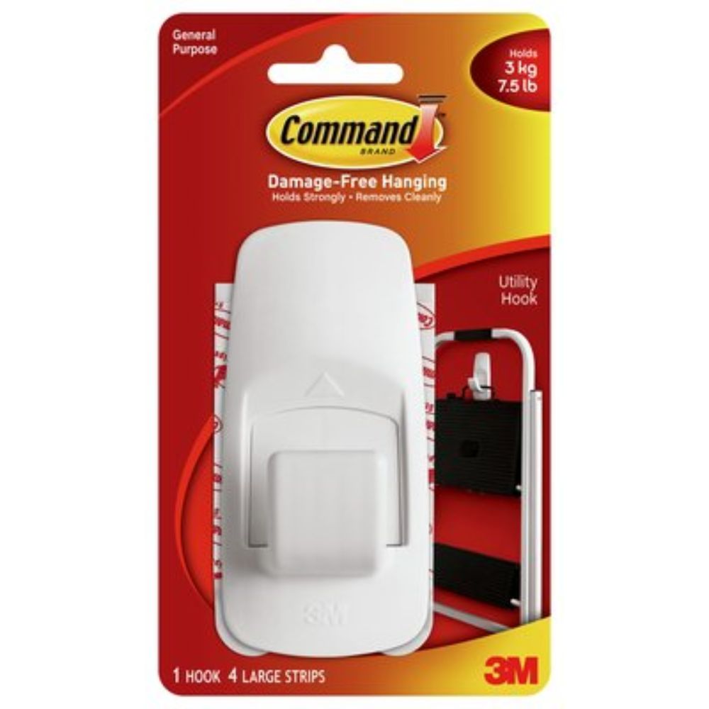 3M Command Jumbo Hook   - (Pack of 4) - Billjumla.com