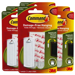 Command Picture Hangers, Sawtooth, Value Pack