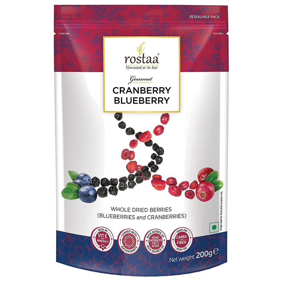 Rostaa Cranberry Blueberry Fusion 200G (Pack Of 6Pcs) - Billjumla.com