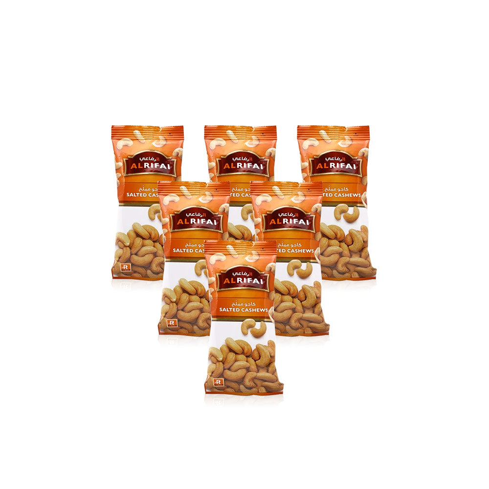 Al Rifai Cashew Salted 60 Gm (Pack of 6)