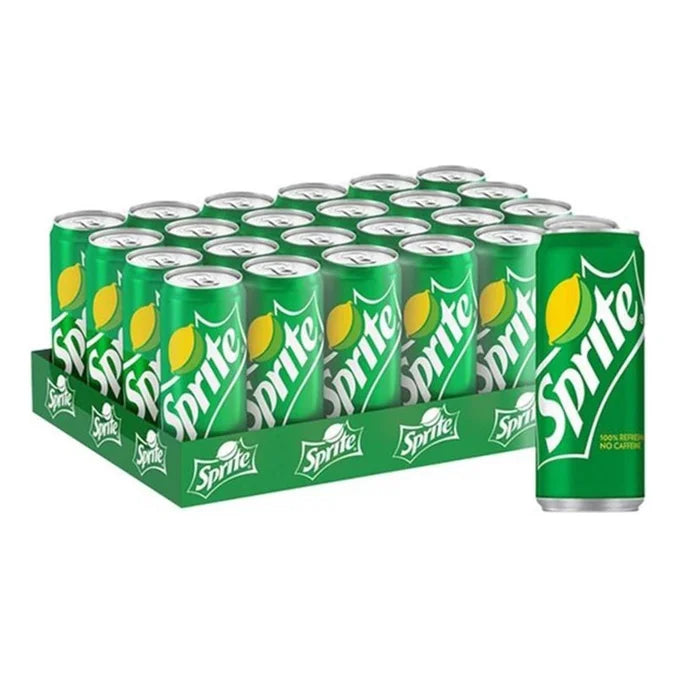 Sprite Regular Can 330ml (Pack of 24 pieces)