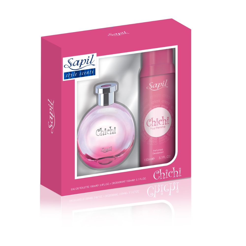 Sapil Chichi Eau De Toilette For Women 100 Ml+ 150 Ml Deo  - (Pack of 3) - Billjumla.com