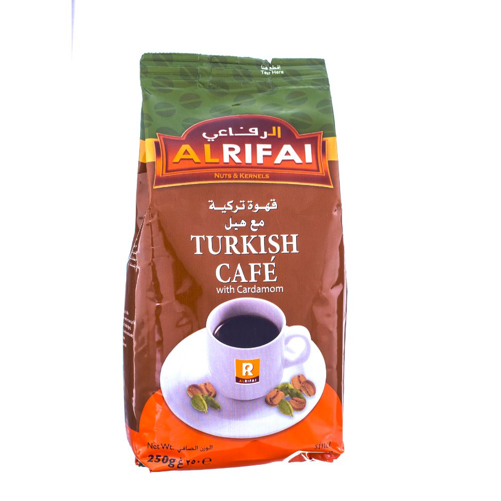 Rifai Turkish Coffee With Cardamom 250g (Pack of 12 Pieces) - Billjumla.com