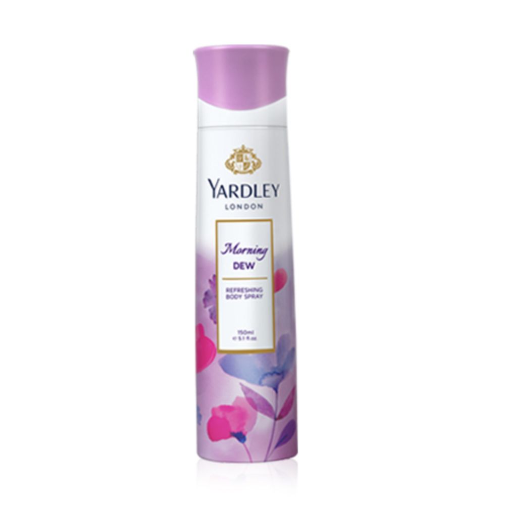 Yardley Morning Dew Bodyspray For Women 150Ml - (Pack of 6) - Billjumla.com