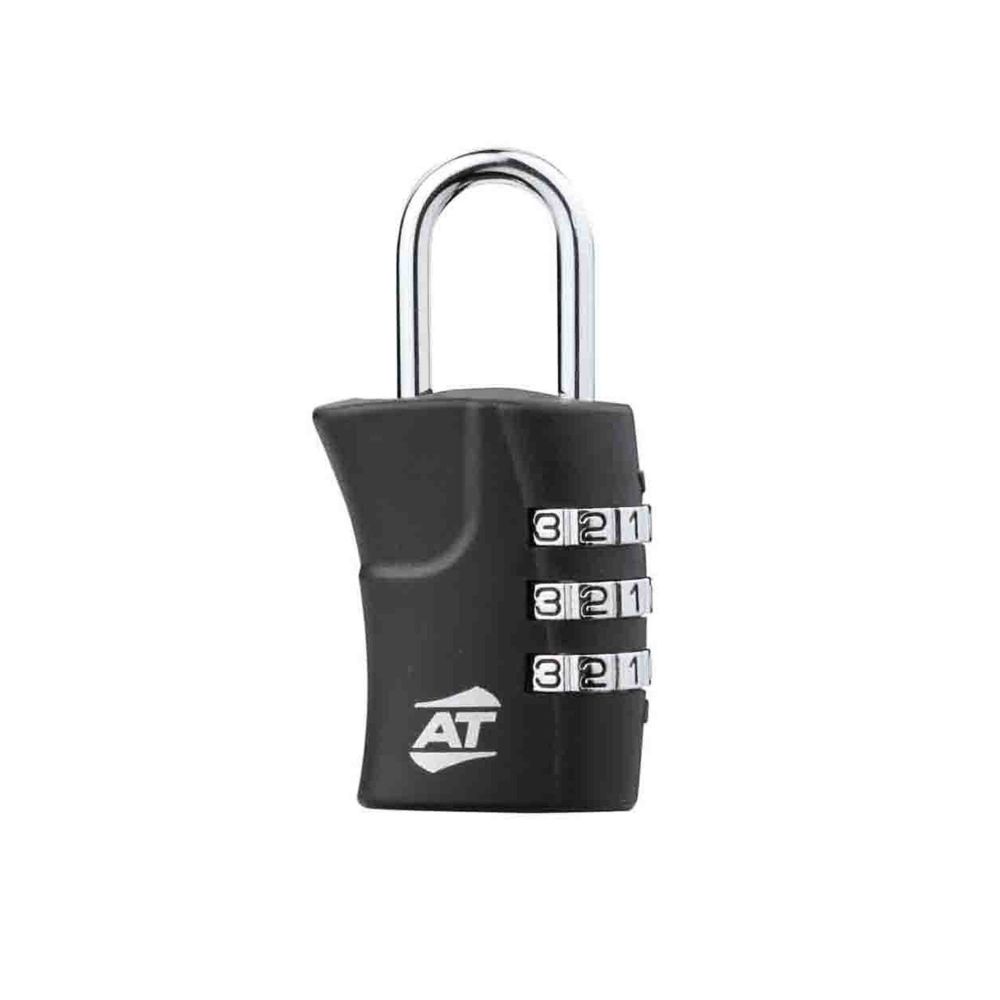 American Tourister  3-Dial Combination Lock-Black - Billjumla.com