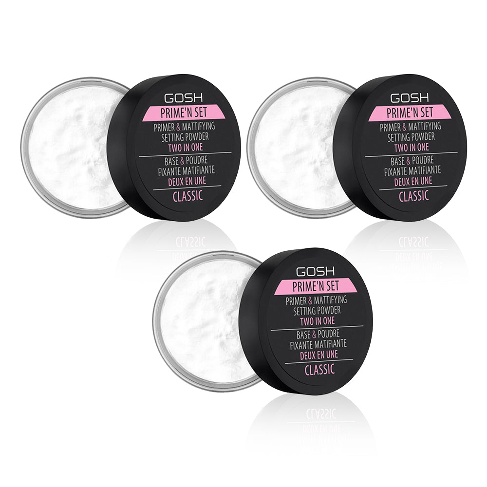 GOSH Velvet Touch Prime'N Set Powder (Pack of 3) - Billjumla.com