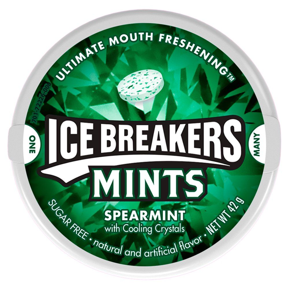 Icebreakers Spearmint 42g (Pack of 8) - Billjumla.com