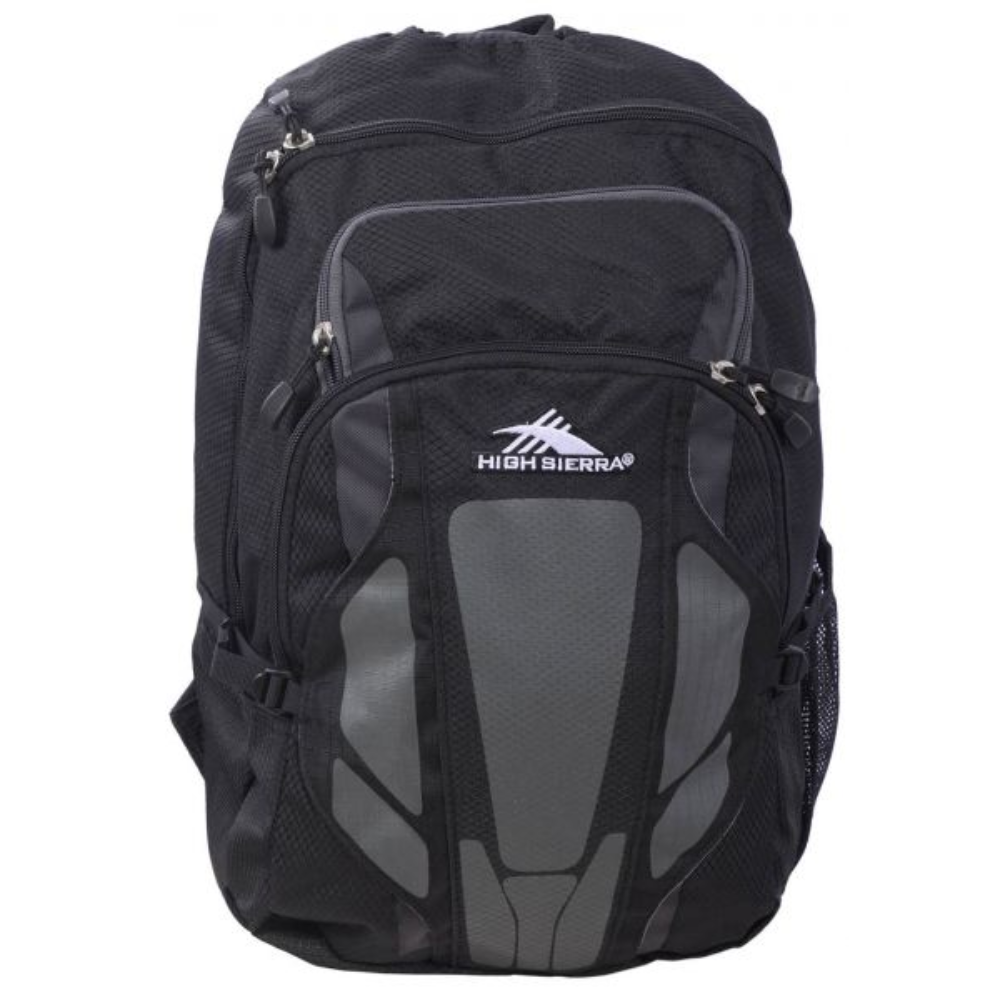High Sierra Tackle Backpack Black mercury Billjumla