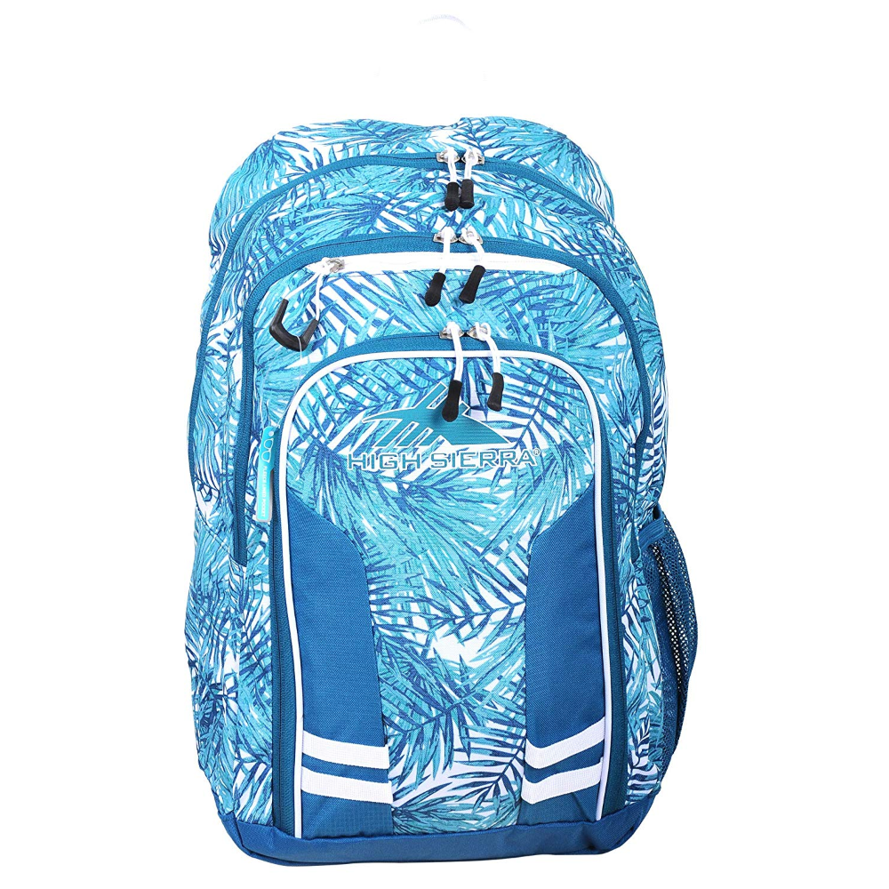 High Sierra Blaise Backpack Palms/lagoon/white - Billjumla.com