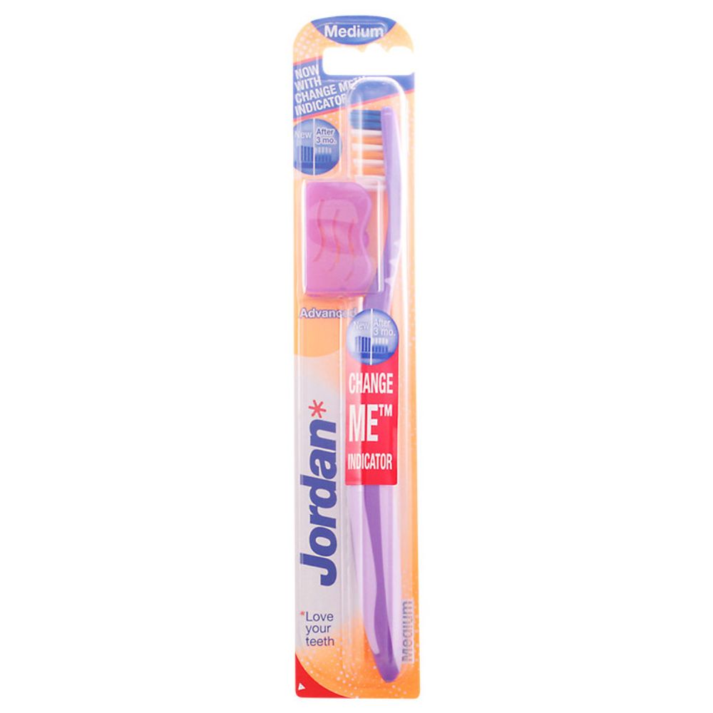 Jordan Toothbrush Advanced Change Medium - (Pack of 3 Pieces) - Billjumla.com