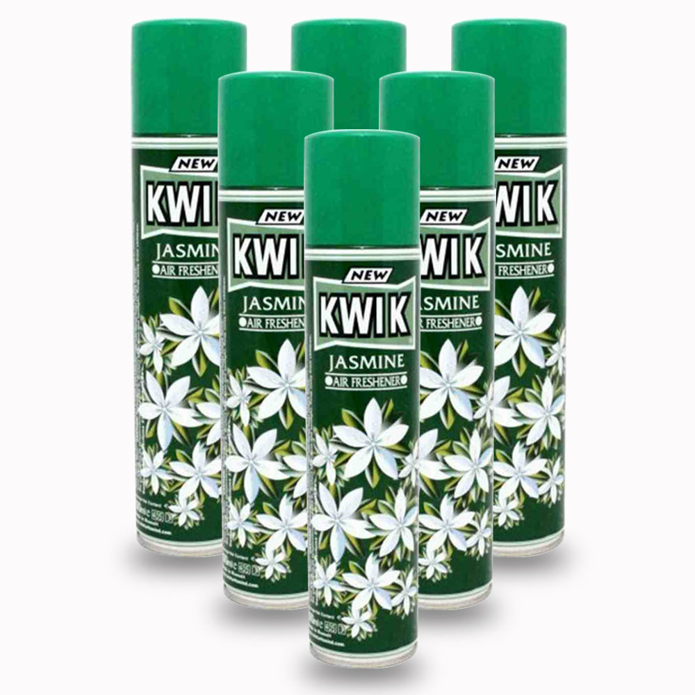 Kwik Jasmine Air Freshener 300 ML - Pack of 6 Pieces