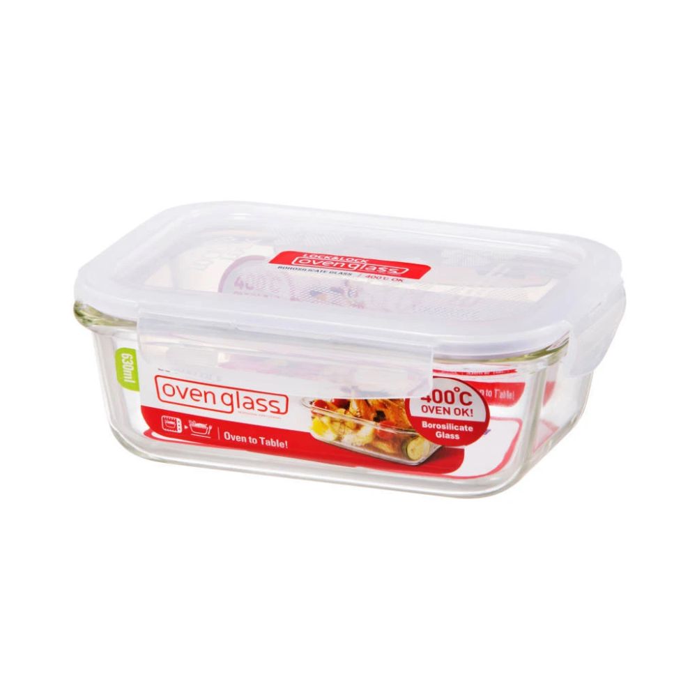 Lock N Lock Boroseal Glass Rectangular Container - 1L - Billjumla.com