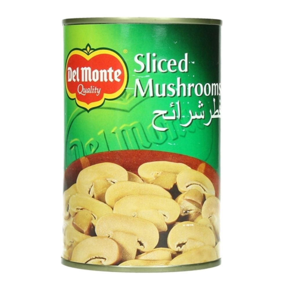 Del Monte Mushroom Slices 400 GM - (Pack of 24 pieces) - Billjumla.com