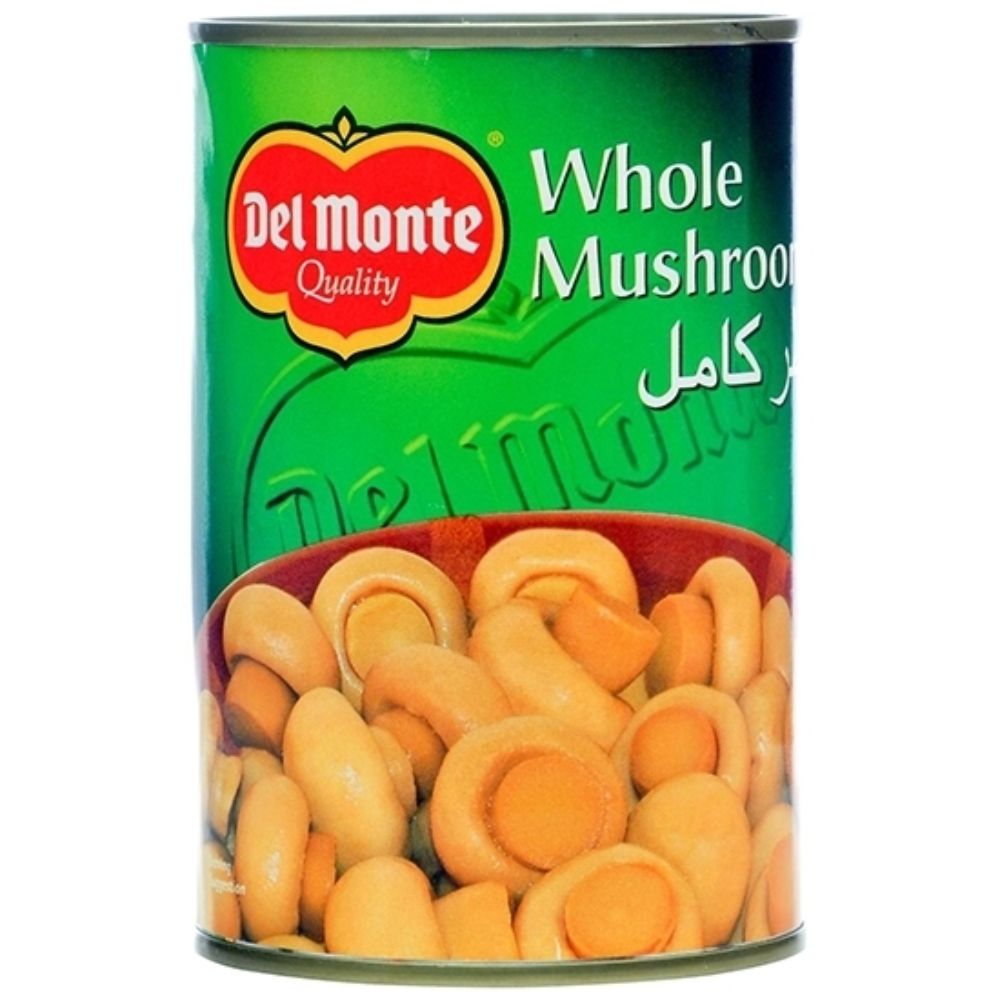 Delmonte Mushroom Whole 400 GM - (Pack of 24 pieces) - Billjumla.com