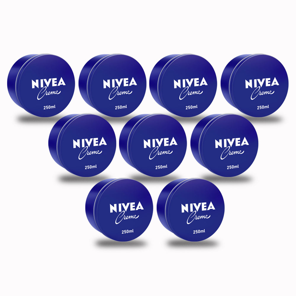 Nivea Creme Tin 250ml - (Pack Of 9) - Billjumla.com