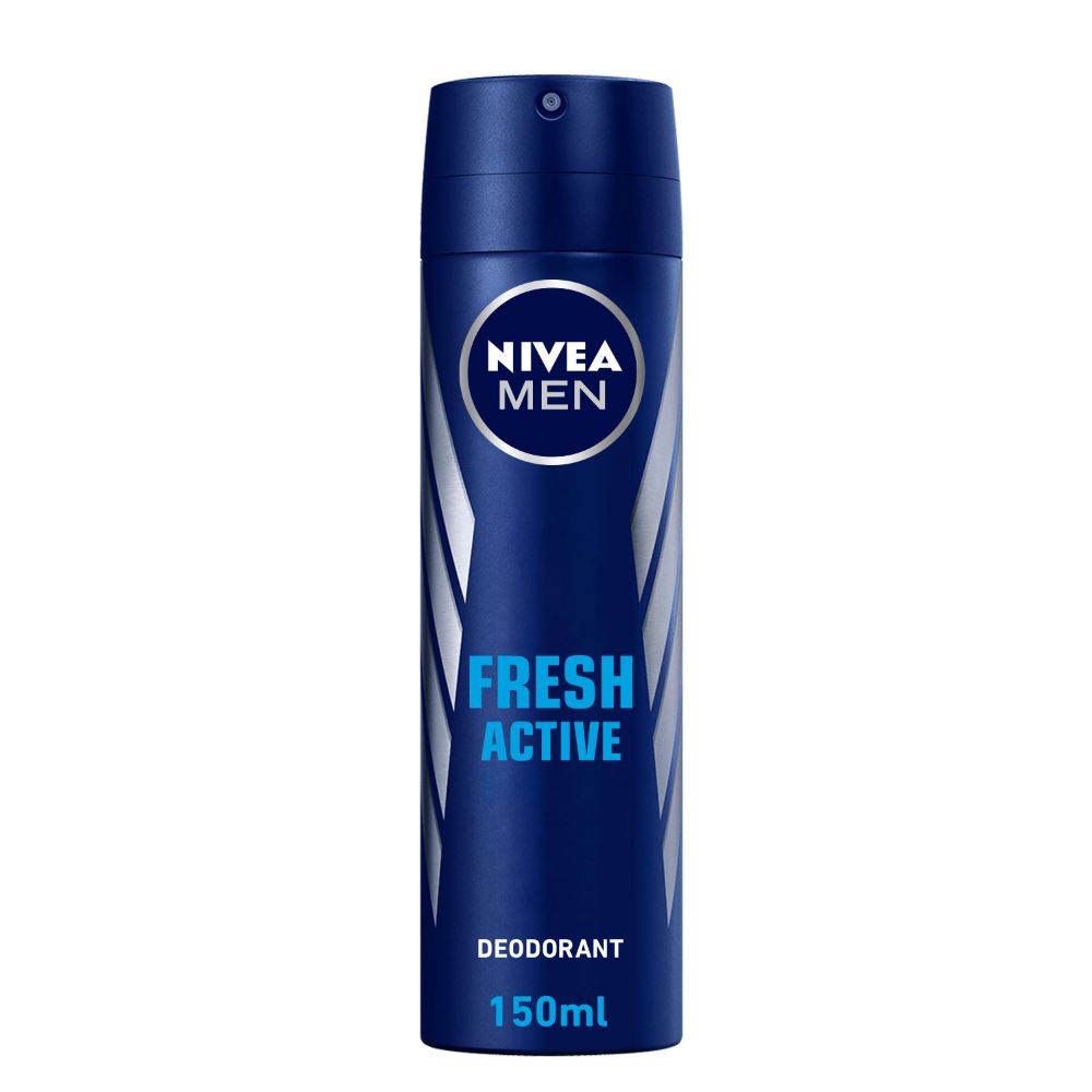 Nivea Fresh Active Spray For Mens 150ml - (Pack Of 6) - Billjumla.com