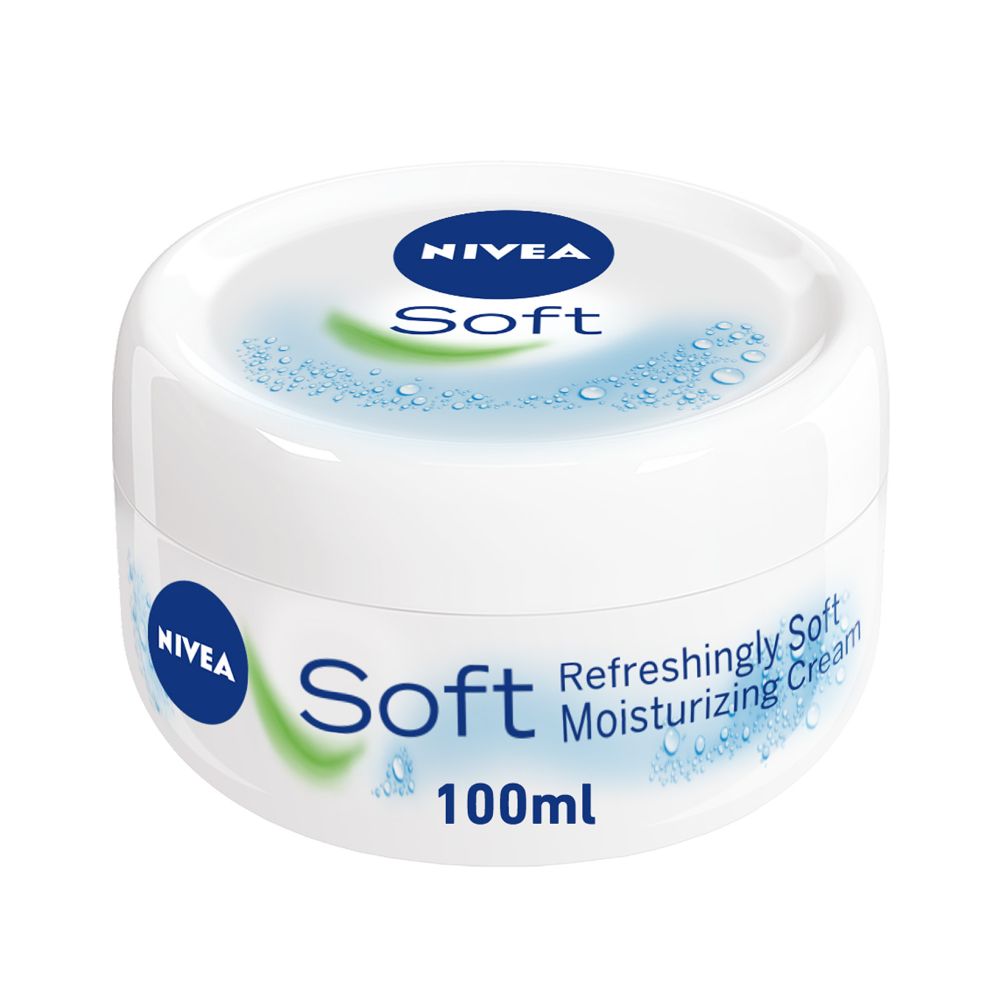 Nivea Soft Jar Moisturizing Cream 100ml - (Pack Of 6) - Billjumla.com