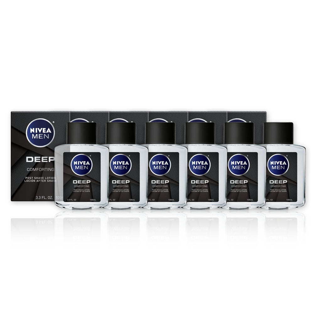 Nivea Men After Shave Lotion Deep 100ml - (Pack Of 6) - Billjumla.com