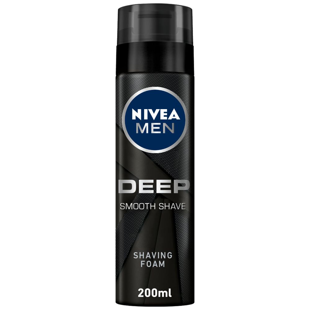 Nivea Men Shaving Foam Deep 200ml - (Pack Of 6) - Billjumla.com