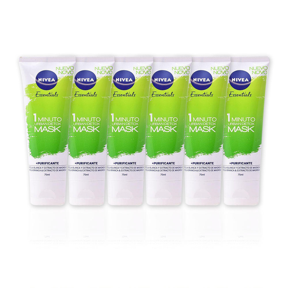 Nivea Urban Skin Mask 75ml - (Pack Of 6)