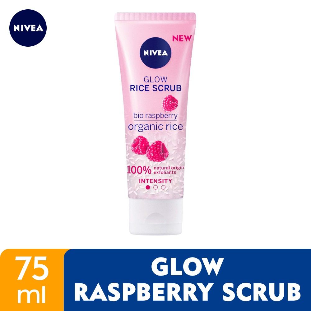 Nivea Glow Rice Face Scrub 75ml - (Pack Of 6) - Billjumla.com