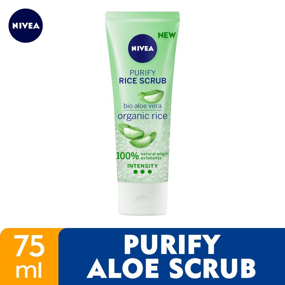 Nivea Purify Rice Face Scrub 75ml - (Pack Of 6) - Billjumla.com