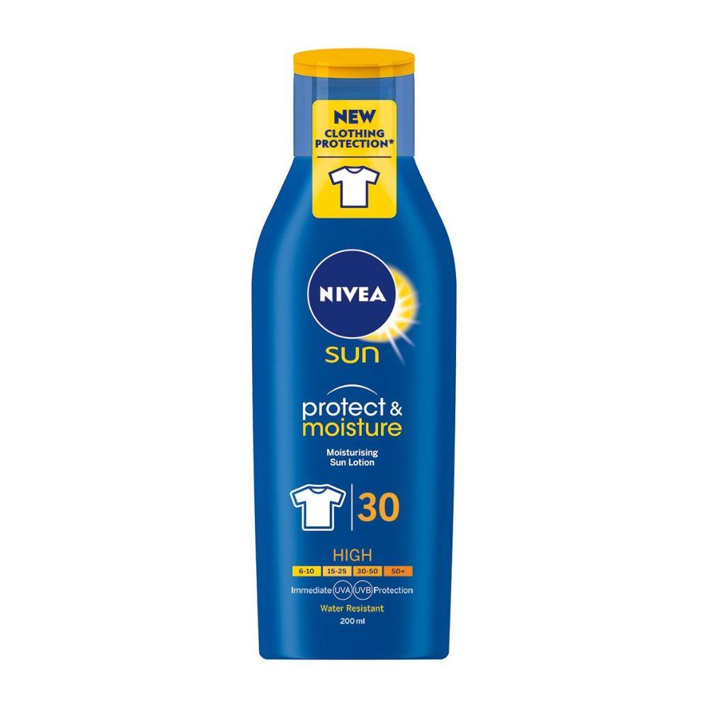 Nivea Moisturising Sun Lotion Spf 30 200ml - (Pack Of 6) - Billjumla.com