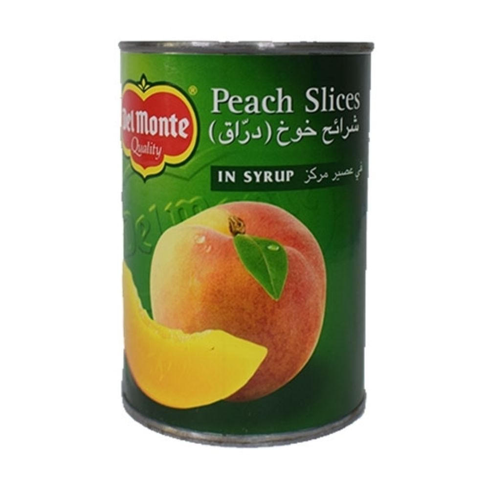 Del Monte Peach Slices in Syrup 420 GM - (Pack of 24 pieces) - Billjumla.com