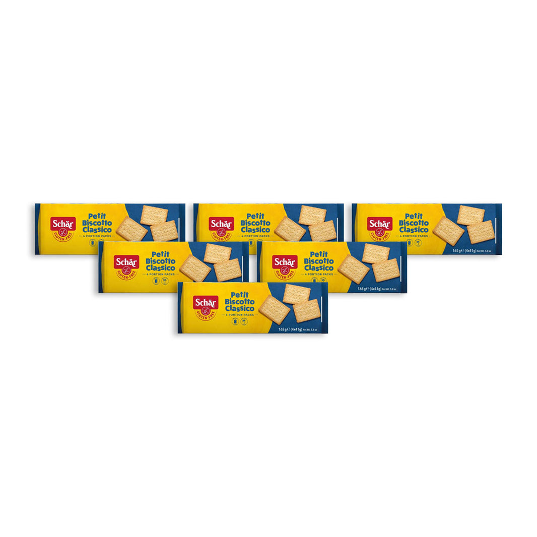 Schar Petit Biscotto Classico 165g (Pack of 6)