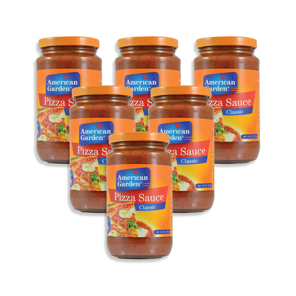 American Garden Pizza Sauce (Glass) 397g (Pack of 6)