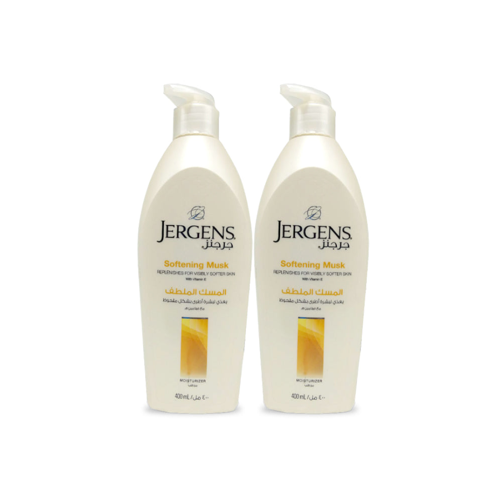 Jergens Musk Lotion 400ml - Twin Pack