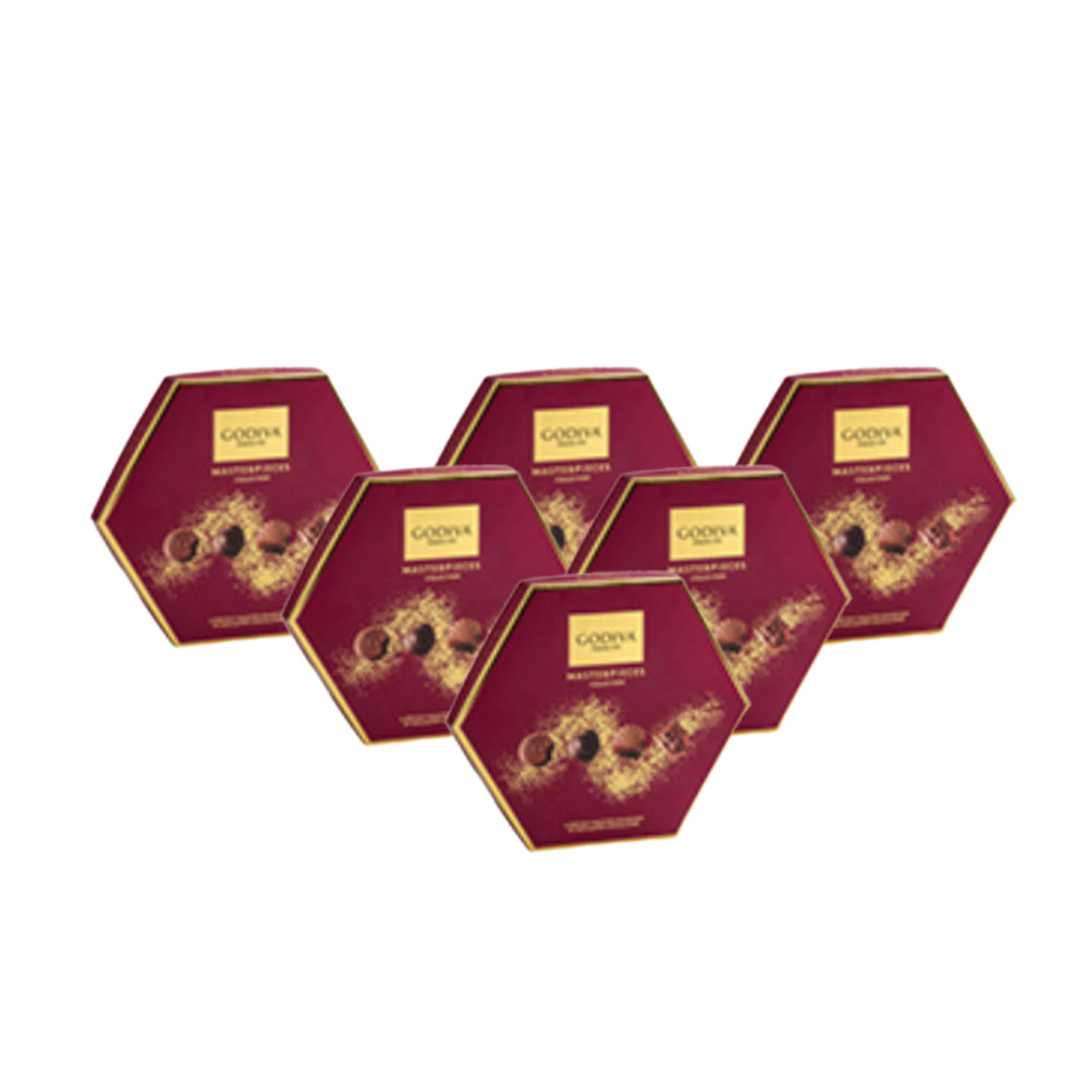 Godiva Master Piece Gift Pack 128g (حزمة 6)