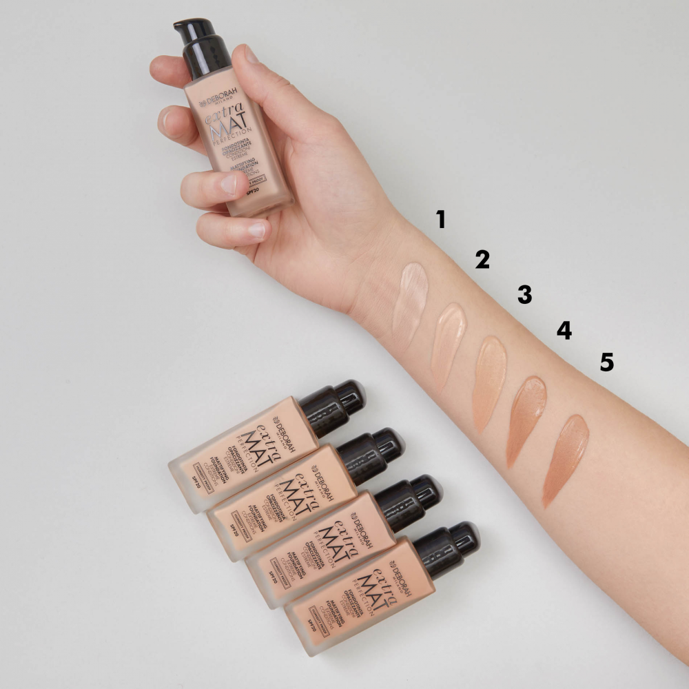 Deborah Extra Matte Perfection Foundation - Pack Of 3 Pieces - Billjumla.com